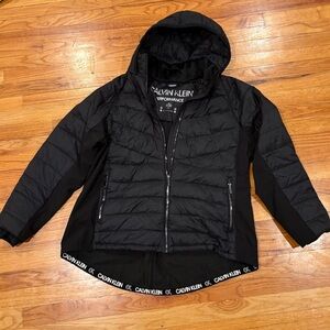 Women's Calvin Klein Black Performance Jacket 2x